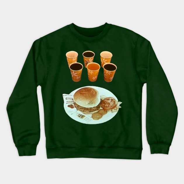 Drive-in Snacks Crewneck Sweatshirt by TristanYonce